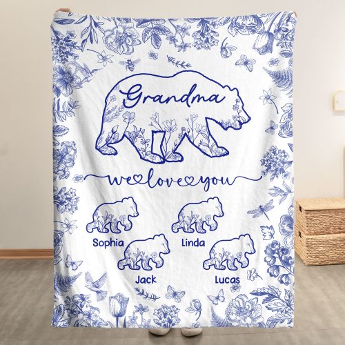 Grandma-Bear-Toile-De-Jouy-Personalized-Blanket-1.jpg